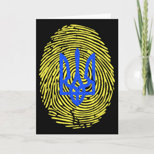 I Stand With Ukraine - Support Ukraine Ukrainian F Card
