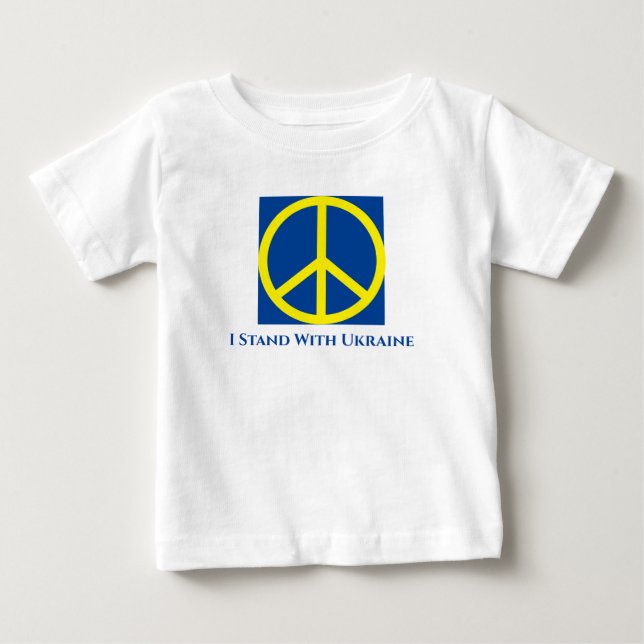 I Stand With Ukraine T-Shirt (Front)