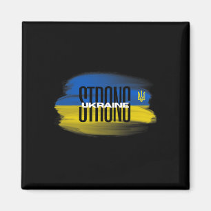 I Stand With Ukraine Tee Ukrainian Strong  Magnet