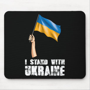 I Stand With Ukraine Ukrainian Pride 1 Mouse Mat