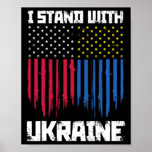 I Stand With Ukraine Ukrainian Pride 2  Poster