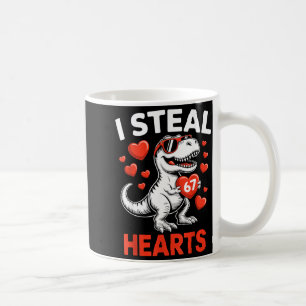 I Steal 67 Hearts Valentine’s Day 67 Meme 6 7 T-re Coffee Mug