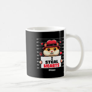 I Steal Cute Hearts Valentine's Day Hamster Owner Coffee Mug