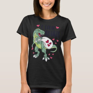 I Steal Heart, Funny Dinosaur Outfit For Valentine T-Shirt