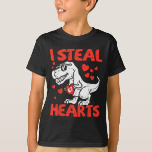 I Steal Hearts 67 Valentine’s Day 67 Meme 6 7 Boys T-Shirt