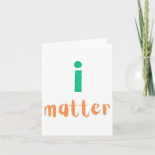I Sticker Card