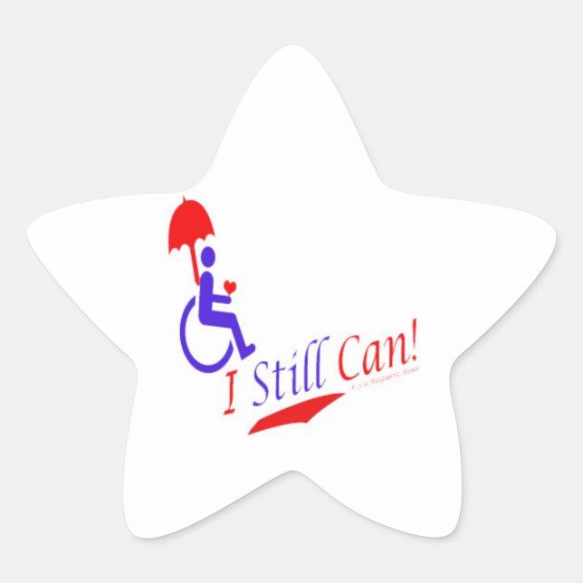 I Still Can!, star sticker (Front)