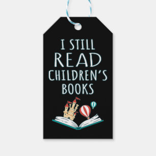 I Still Read Children's Books II Gift Tags