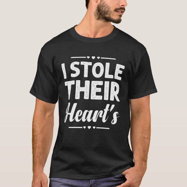 I Stole Their Hearts Adoption Day Foster Care Ends T-Shirt (Front)