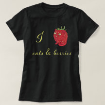 I Strawberry cat Cats & Berries