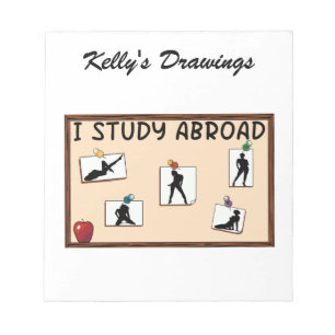 I Study Abroad Notepad