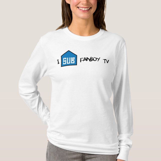 I Sub Fanboy TV Hoody (Front)