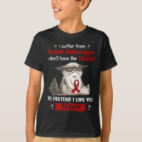 I Suffer From Brain Aneurysm Awareness Fun Cat 