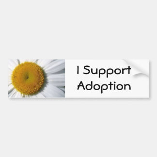 I Support Adoption bumper sticker