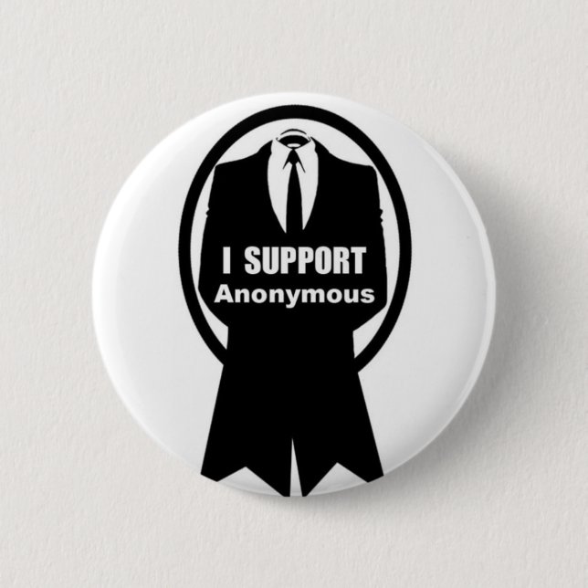 i support anon button (Front)