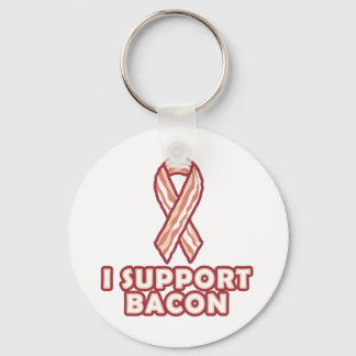I Support Bacon Key Ring