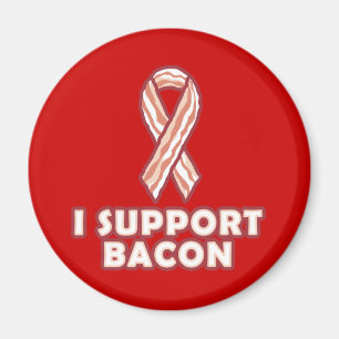 I Support Bacon Magnet