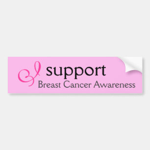 I support Breast Cancer Awareness - Sticker