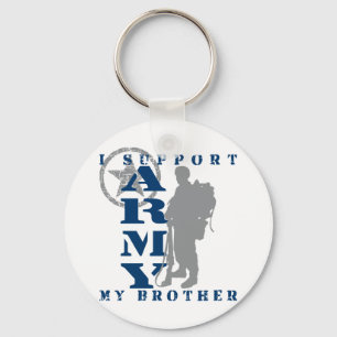 I Support Brother 2 - ARMY Key Ring