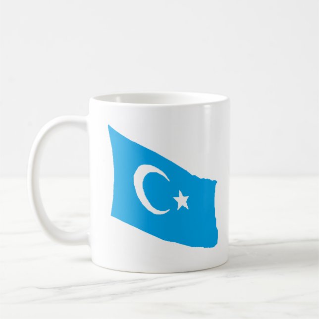 I Support East Turkestan Mug (Left)