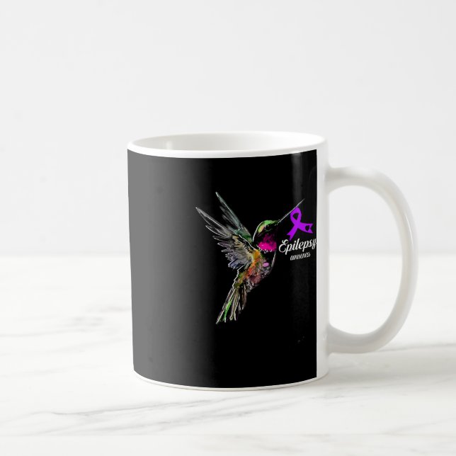 I support EPILEPSY Awareness  Coffee Mug (Right)