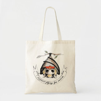 I support flying-fox rescue tote bag