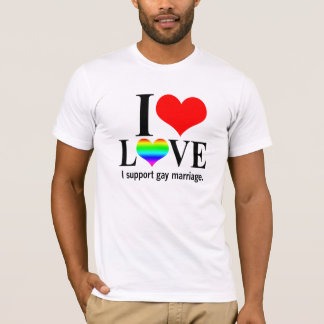 Support Gay Marriage T Shirt 96