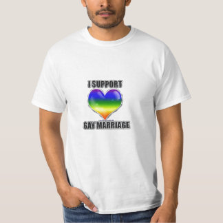 I support gay marriage t-shirt