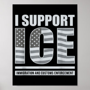 I support ice poster