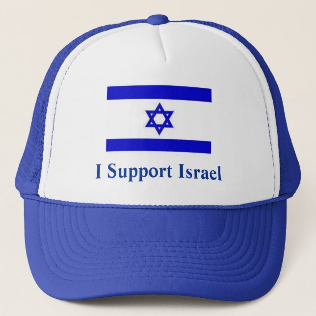I Support Israel Trucker Hat (Front)