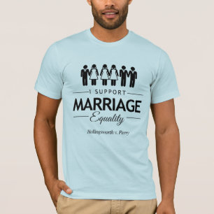 I SUPPORT MARRIAGE EQUALITY COURT DECISION - -.png T-Shirt