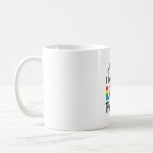 I Support My LGBT Friends Rainbow Pride Vector Des Coffee Mug