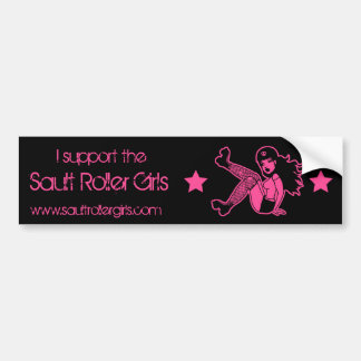 I support the Sault Roller Girls Bumper Sticker