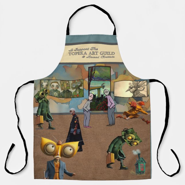 I support the Topeka Art Guild Apron (Front)