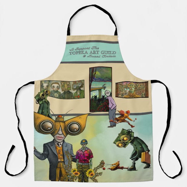 I support the Topeka Art Guild Apron (Front)