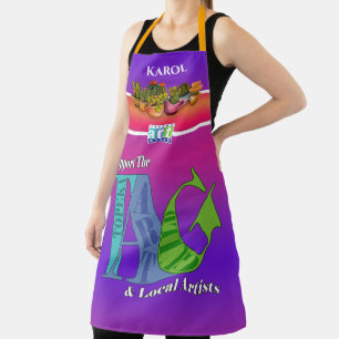 I support the Topeka Art Guild Apron - Karol