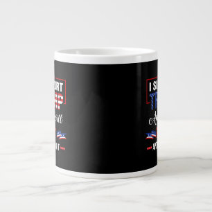 I Support Trump Large Coffee Mug