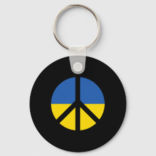 I Support Ukraine Stand With Ukraine Ukrainian Fla Key Ring