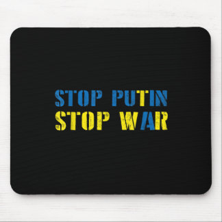 I Support Ukraine Stop Putin Stop War  Mouse Mat