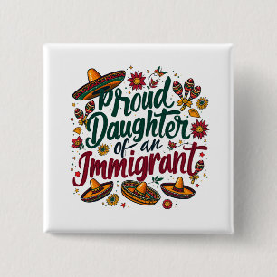 I Support Women's Rights and Wrongs Feminism 15 Cm Square Badge