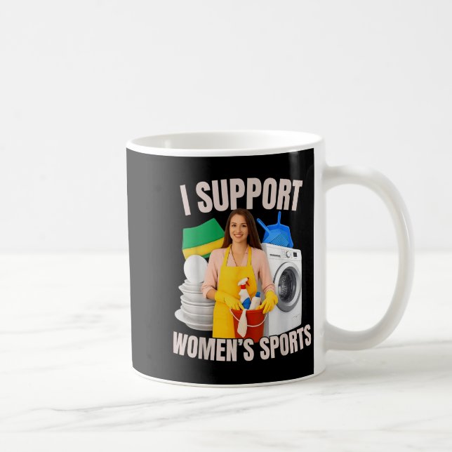 I Suprt Women's Srts Unwearable Aduld Humor Bootle Coffee Mug (Right)