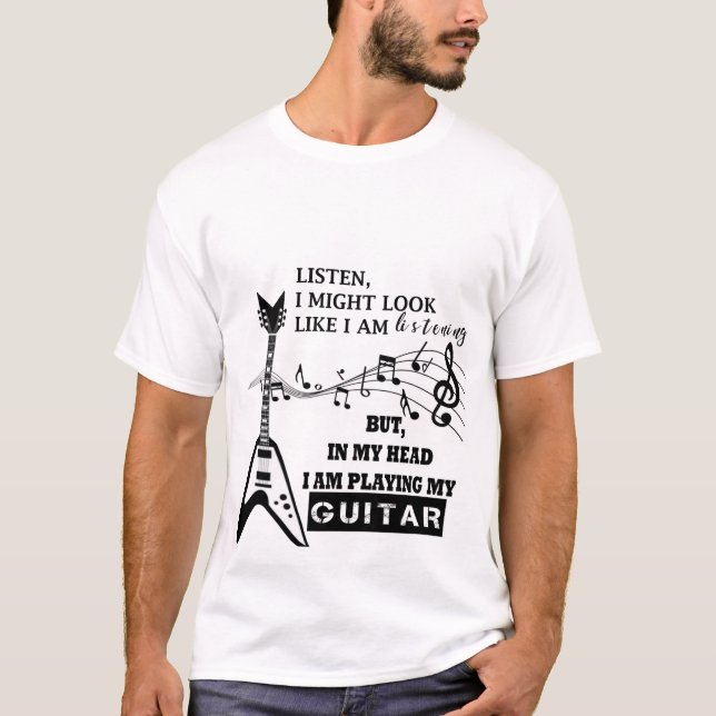 I Surely need all these guitars T-Shirt (Front)