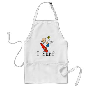 I Surf T-shirts and Gifts Standard Apron