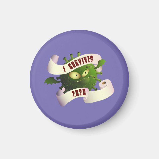 I survived 2020 magnet (Front)