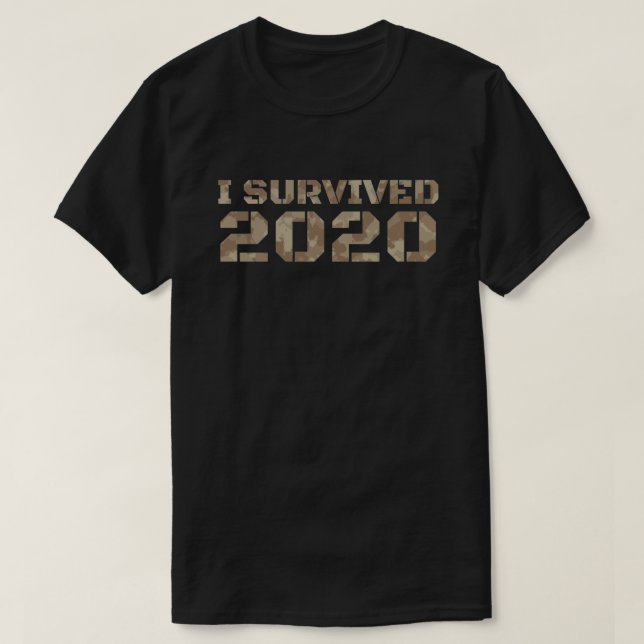 I Survived 2020 T-Shirt (Design Front)