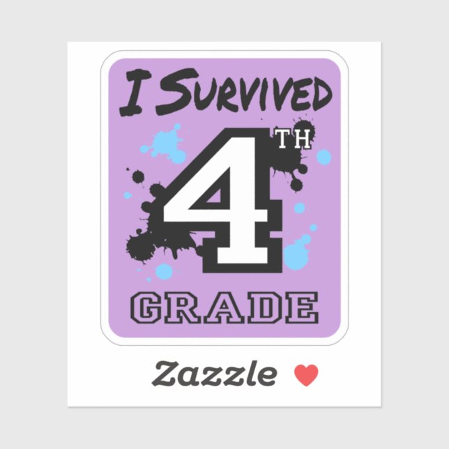 I Survived 4th Grade (Sheet)