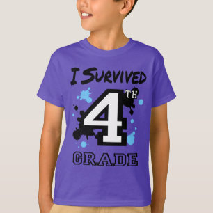 I Survived 4th Grade T-Shirt