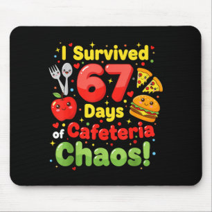 I Survived 67 Days Of Cafeteria Chaos Lunch Lady 6 Mouse Mat