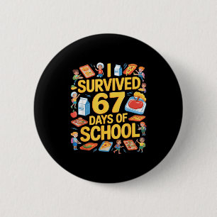 I Survived 67 Days Of Cafeteria Chaos Lunch Lady F 6 Cm Round Badge