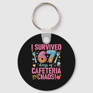 I Survived 67 Days Of Cafeteria Chaos Lunch Lady S Key Ring